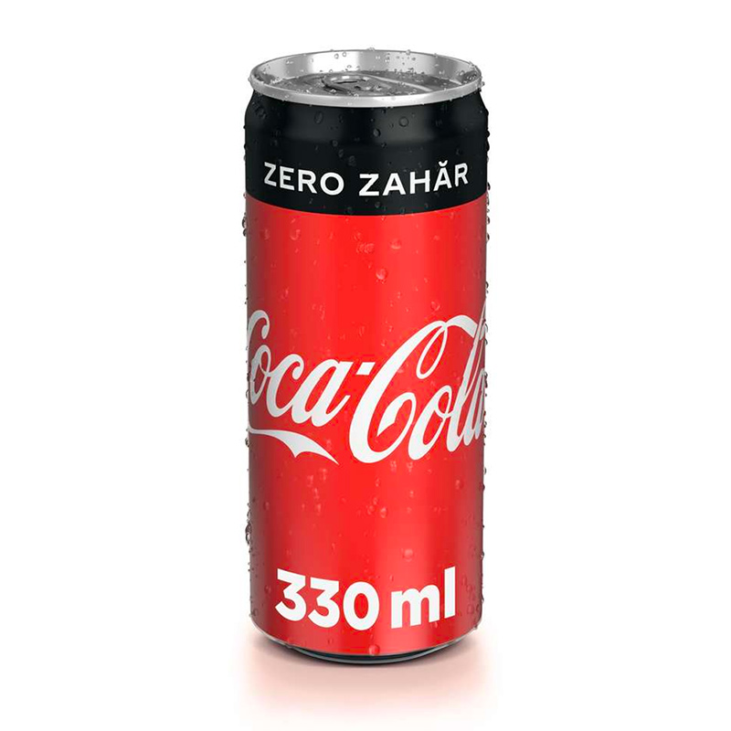 coca cola zero doza 330ml zone cafe